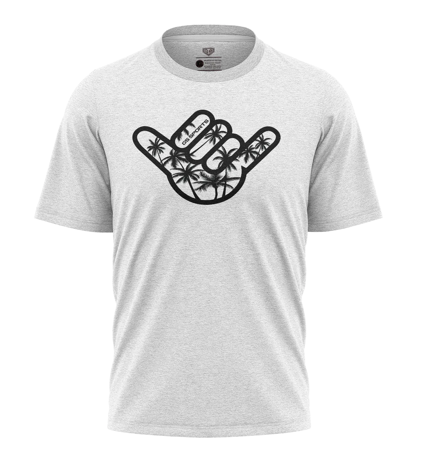 GS Sports Palm Tree Shaka Graphics Tee