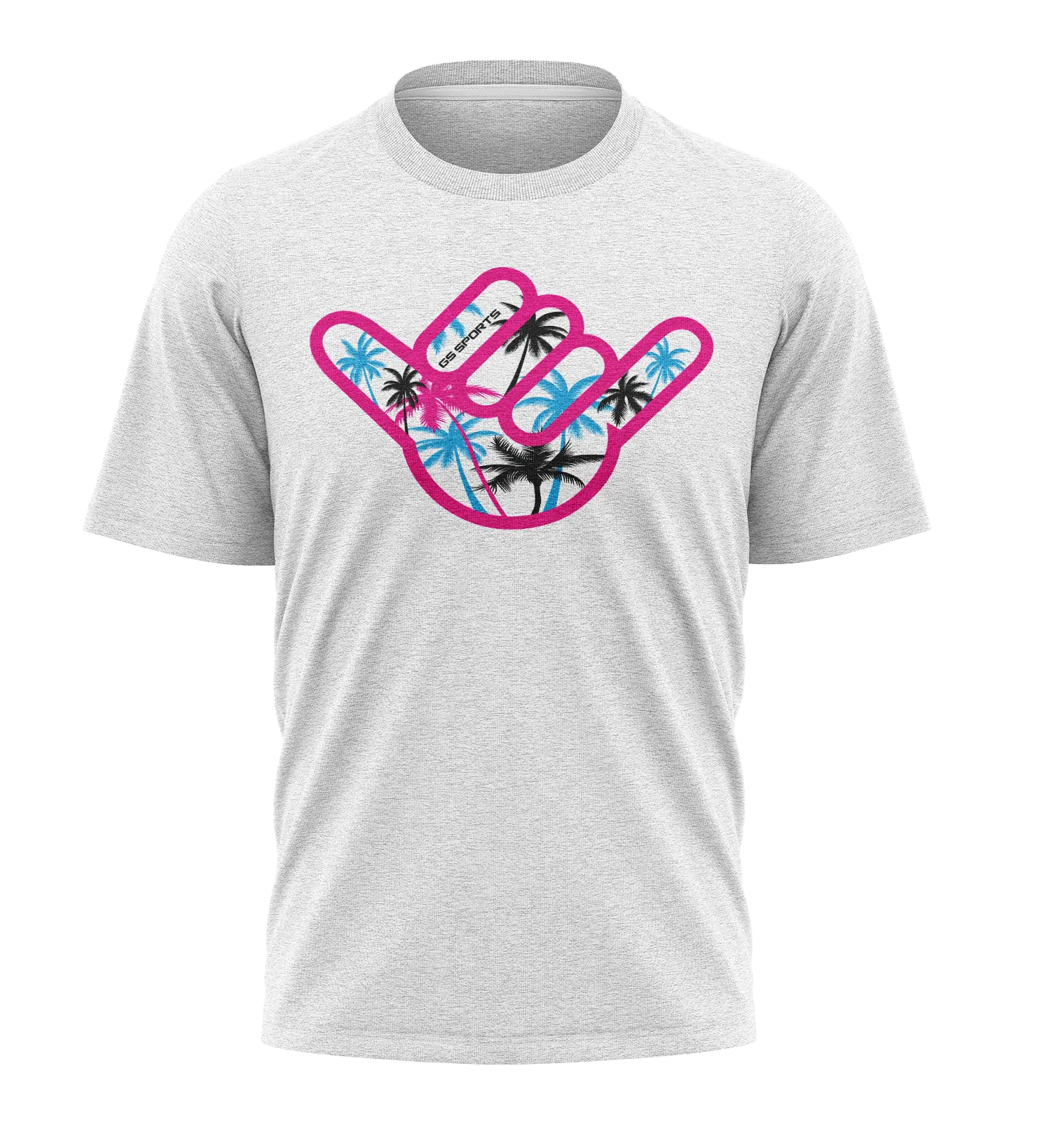 GS Sports Palm Tree Shaka SB Graphics Tee