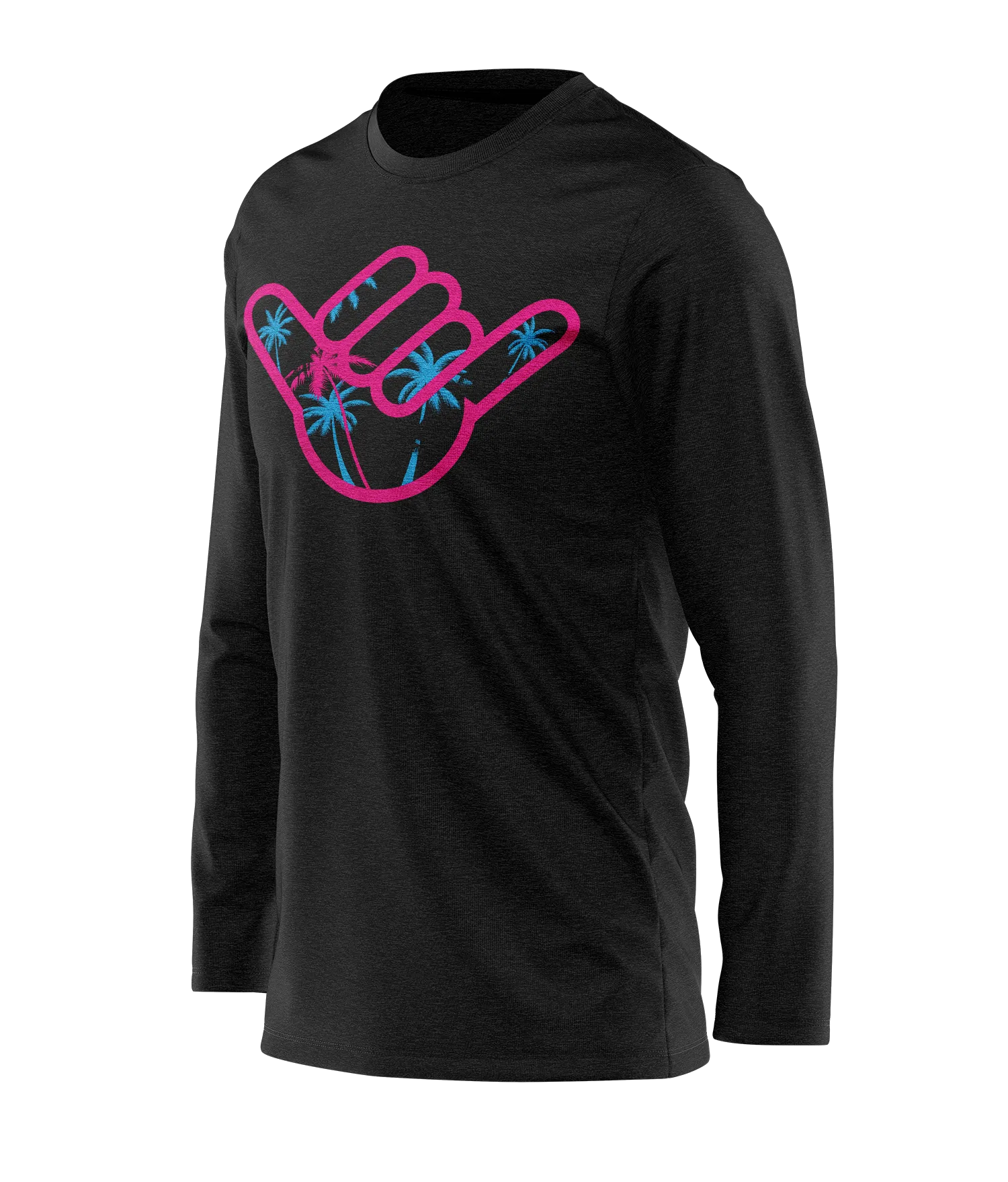 GS Sports Palm Tree Shaka SB Long Sleeve Tee