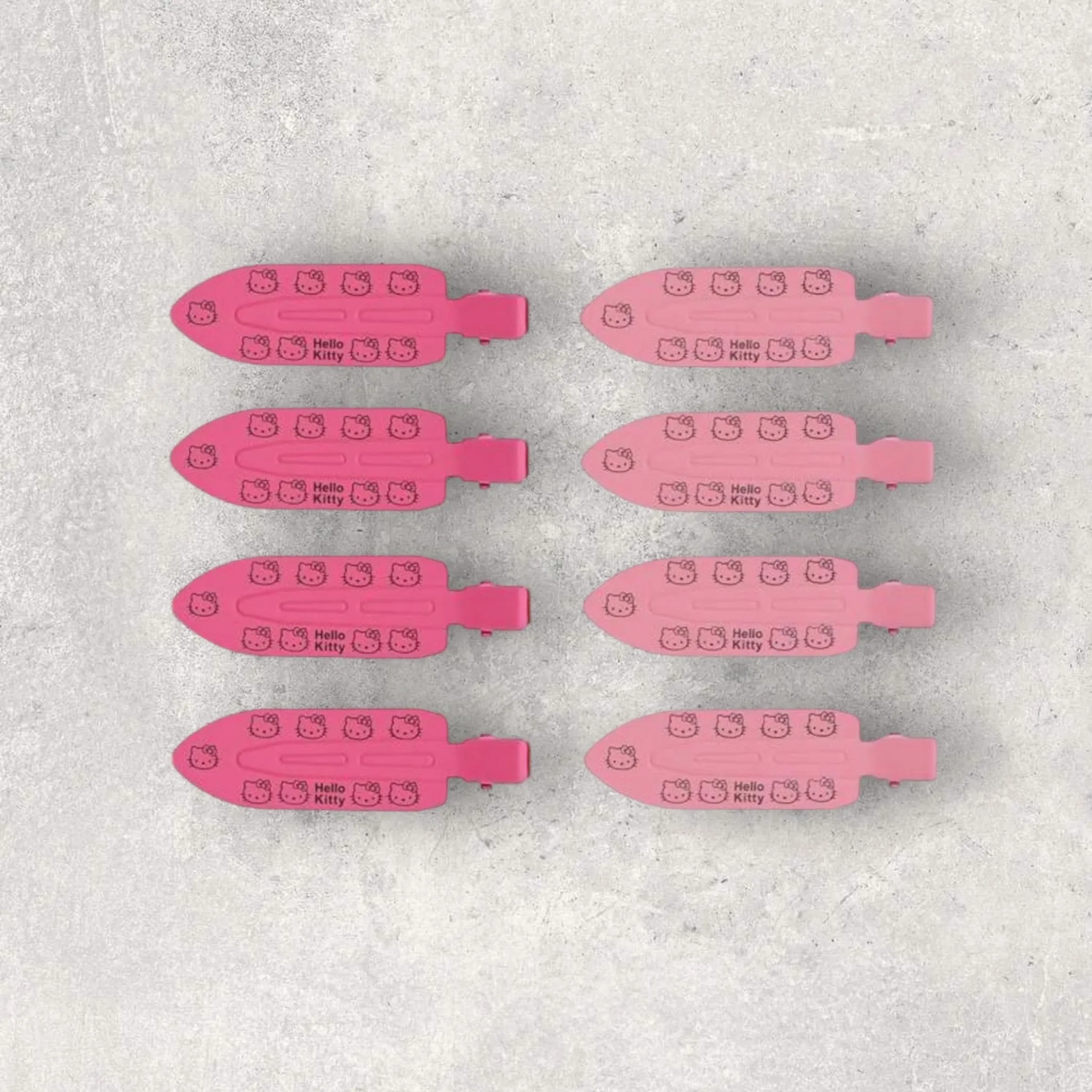 Hair Clips Cute Alligator 8Pcs Pack