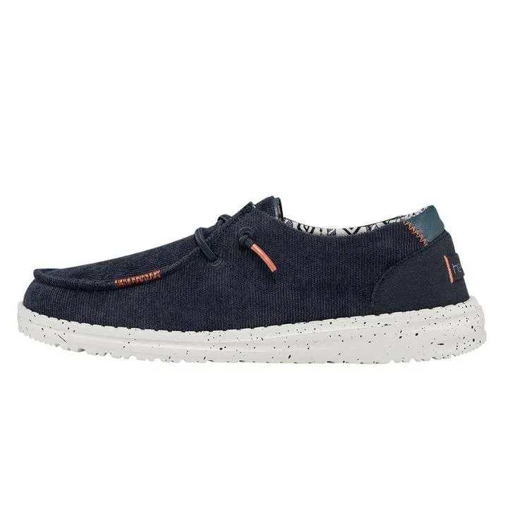 Hey Dude Wendy Navy Corduroy