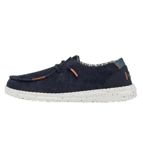 Hey Dude Wendy Navy Corduroy