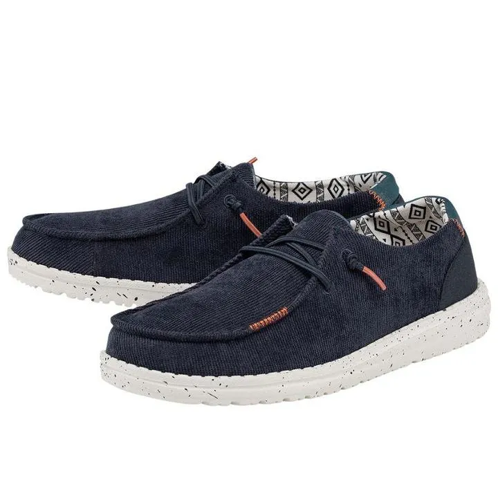 Hey Dude Wendy Navy Corduroy