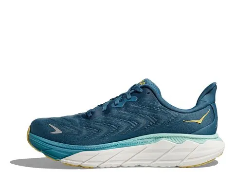 Hoka Mens Arahi 6 Running Shoe Bluesteel/Sunlit Ocean