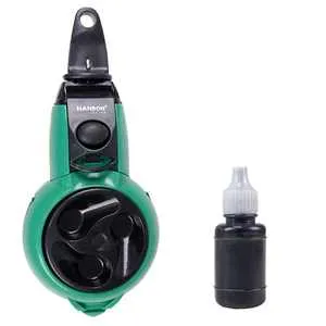 Homdum Automatic Reel Ink Fountain Set with Automatic Thread Reel Spring Thread Drawing Device with Black INK 8 Meters