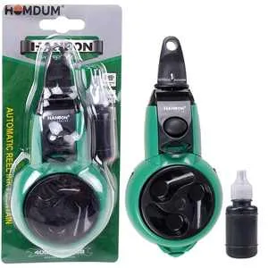 Homdum Automatic Reel Ink Fountain Set with Automatic Thread Reel Spring Thread Drawing Device with Black INK 8 Meters