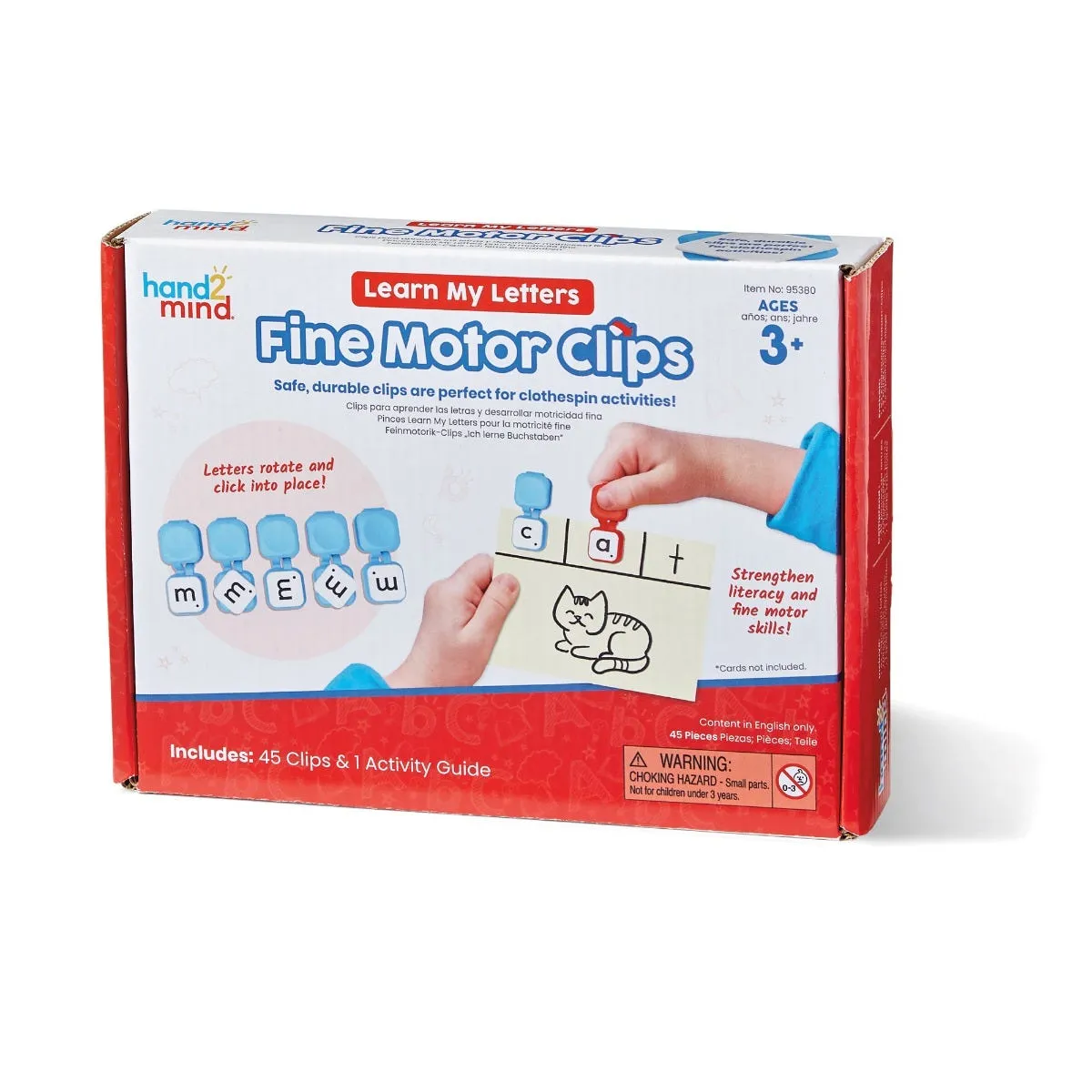 Learn My Letters Fine Motor Clips