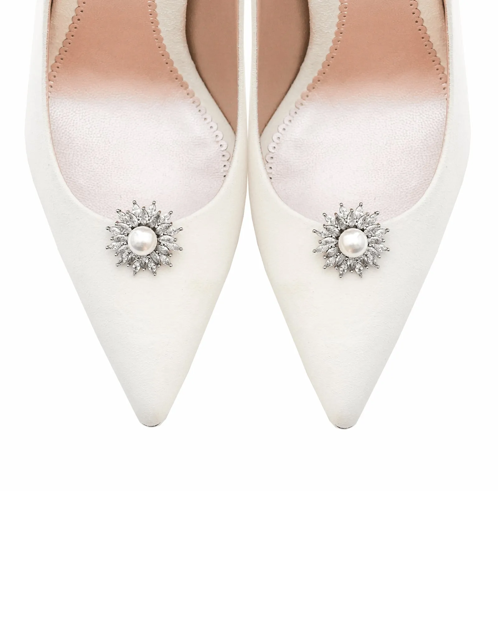 Luna Pearl Shoe Clips