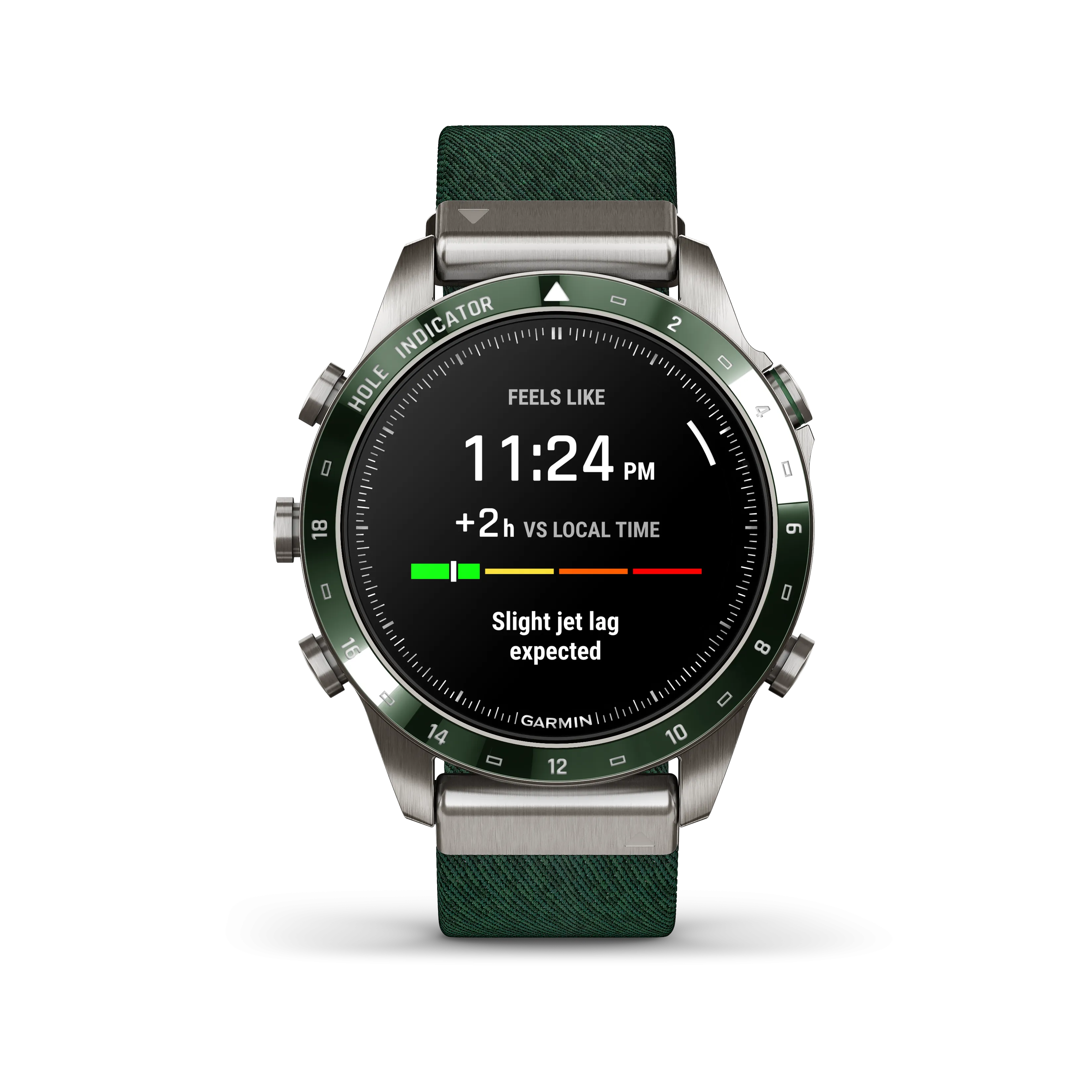 MARQ Golfer Gen 2 Smart Watch, 46mm - Green - 010-02648-21