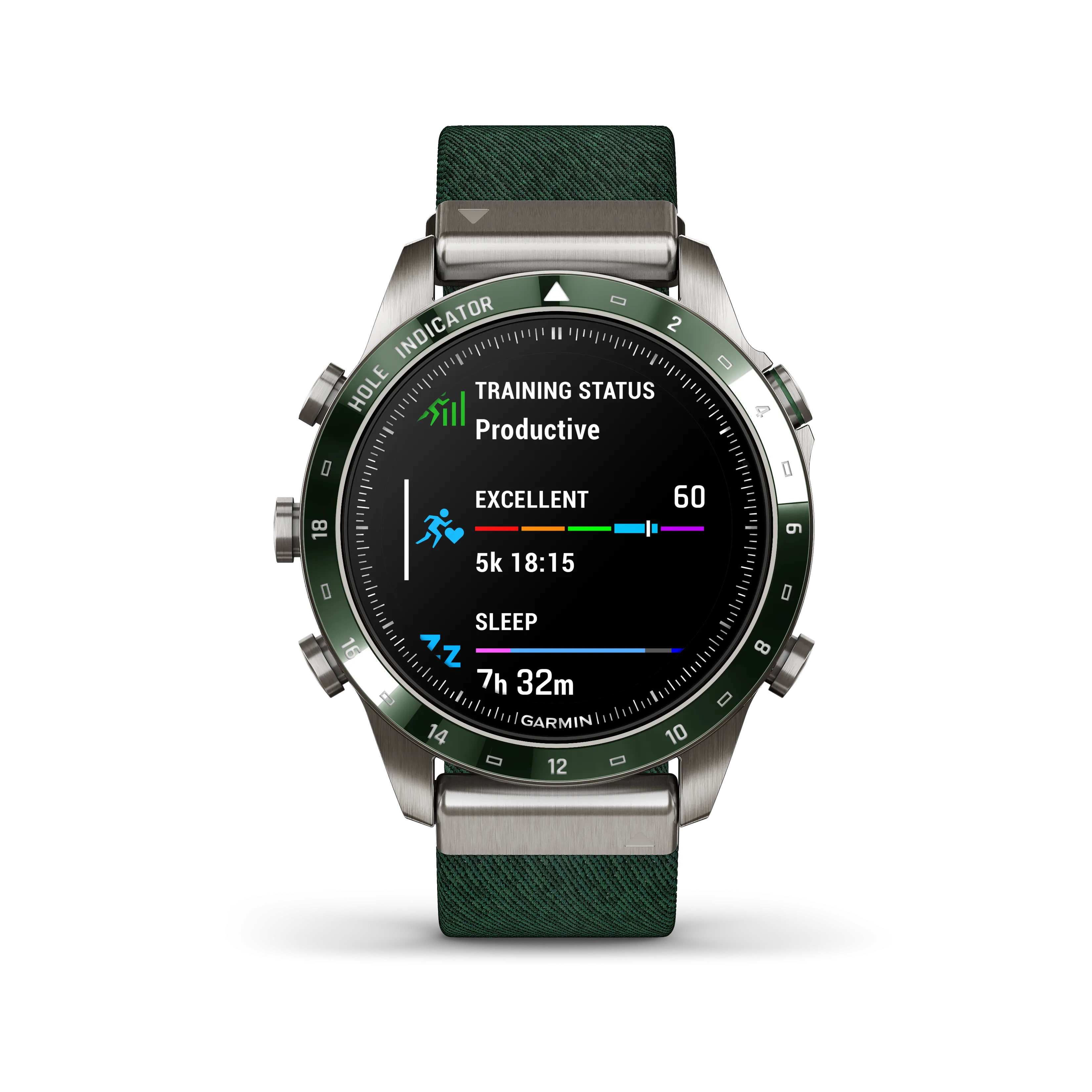MARQ Golfer Gen 2 Smart Watch, 46mm - Green - 010-02648-21