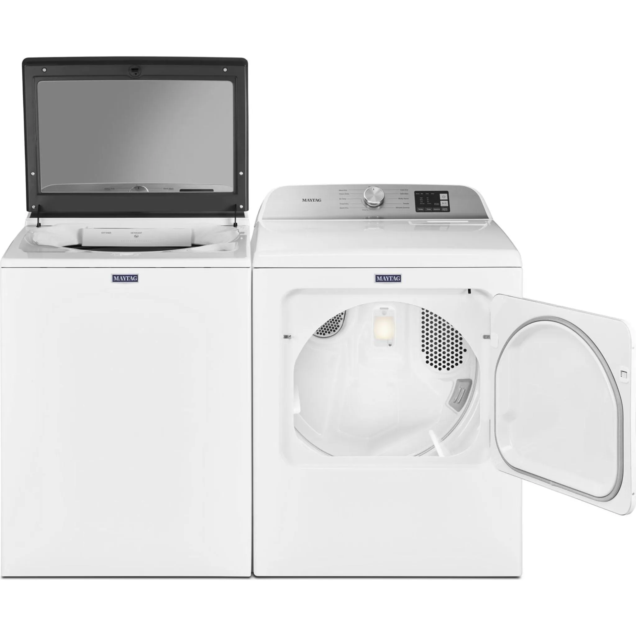 Maytag Top Load Gas Dryer with Advanced Moisture Sensing - 7.0 cu. ft. (MGD6200KW)