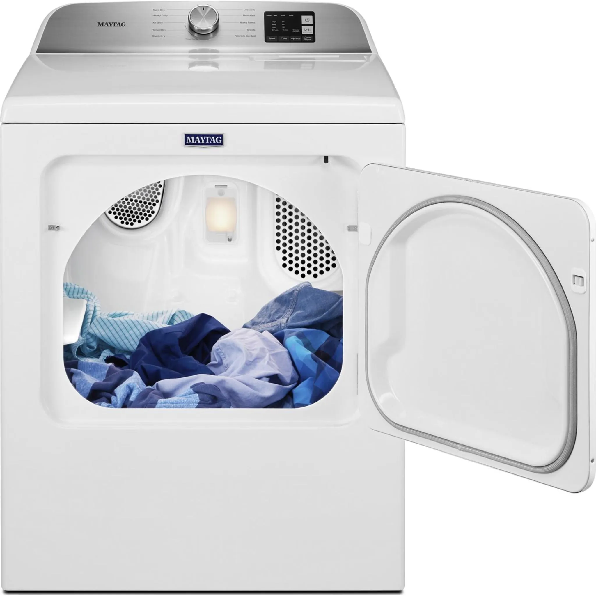 Maytag Top Load Gas Dryer with Advanced Moisture Sensing - 7.0 cu. ft. (MGD6200KW)