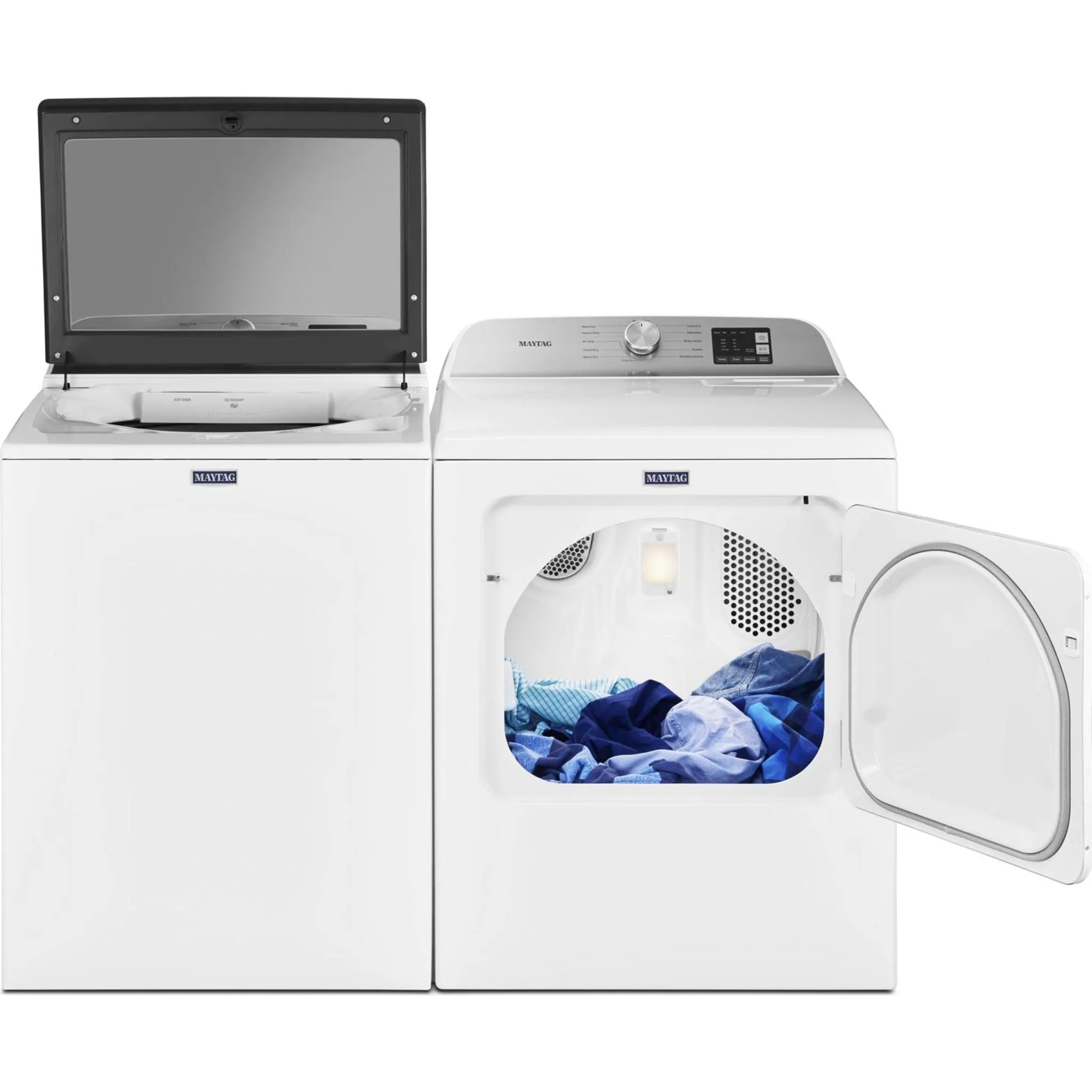 Maytag Top Load Gas Dryer with Advanced Moisture Sensing - 7.0 cu. ft. (MGD6200KW)