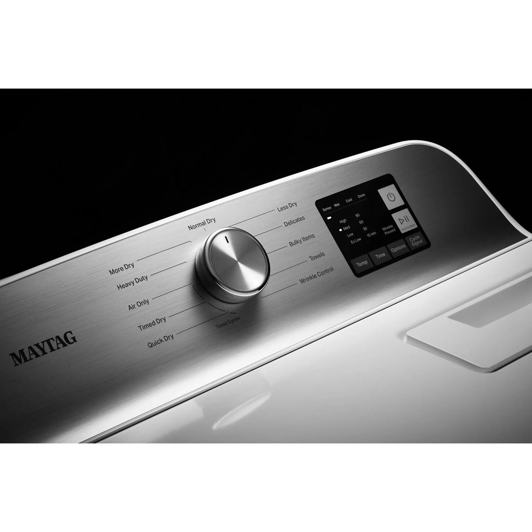 Maytag Top Load Gas Dryer with Advanced Moisture Sensing - 7.0 cu. ft. (MGD6200KW)