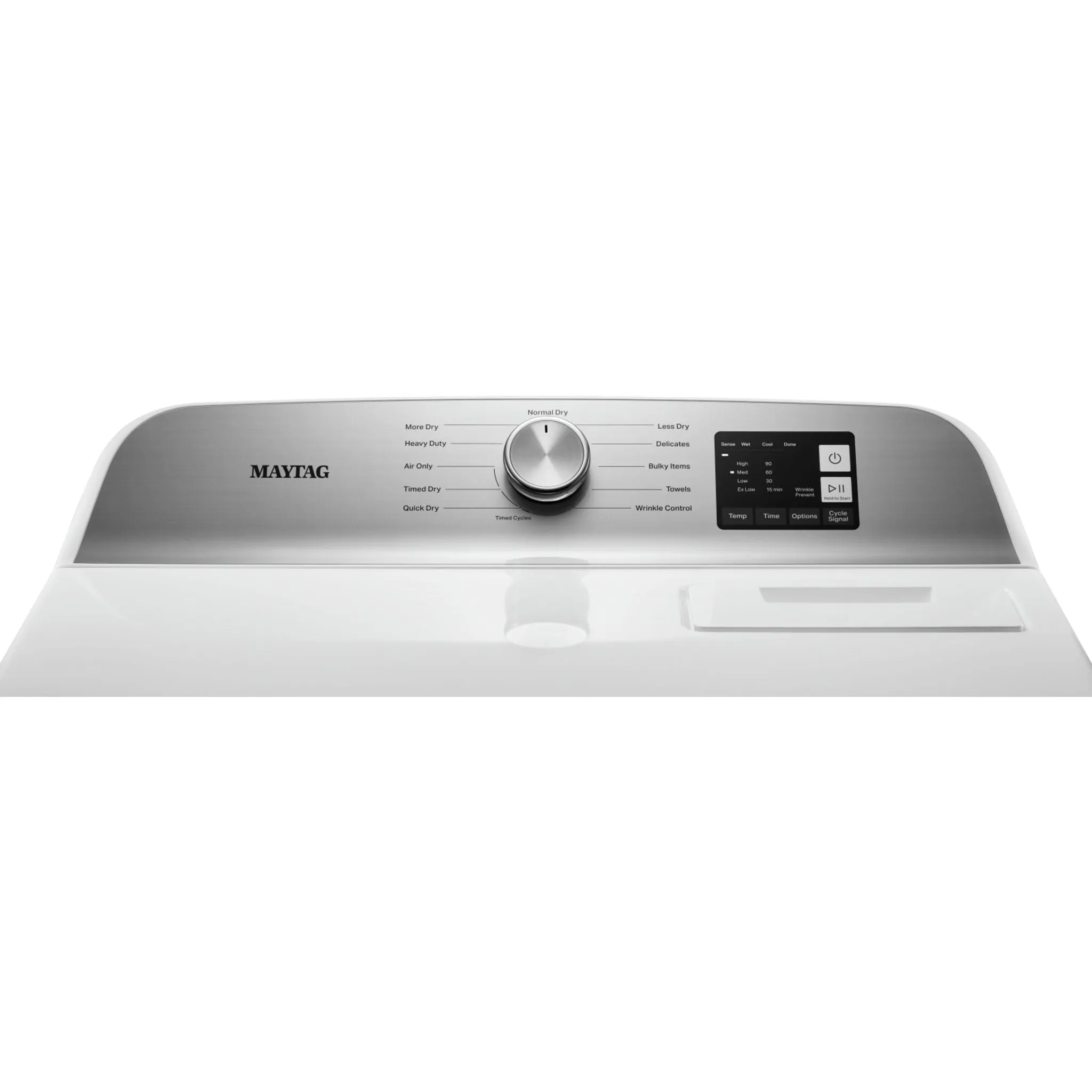 Maytag Top Load Gas Dryer with Advanced Moisture Sensing - 7.0 cu. ft. (MGD6200KW)