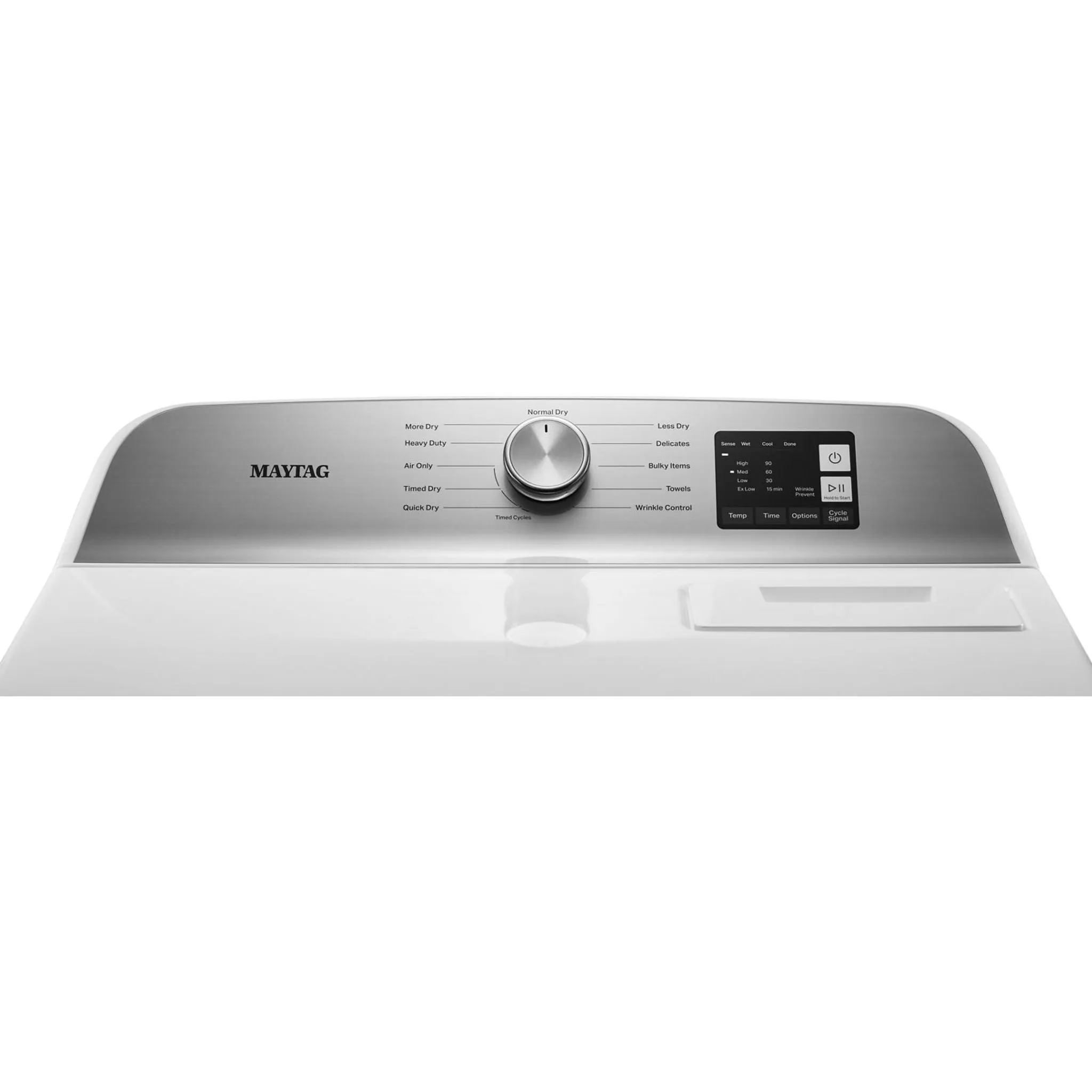 Maytag Top Load Gas Dryer with Advanced Moisture Sensing - 7.0 cu. ft. (MGD6200KW)