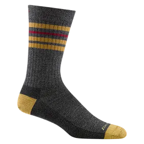 Darn Tough Mens 6069 Letterman Crew Lightweight Lifestyle Socks