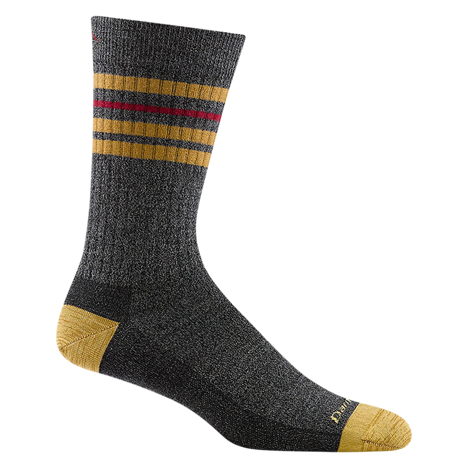 Darn Tough Mens 6069 Letterman Crew Lightweight Lifestyle Socks