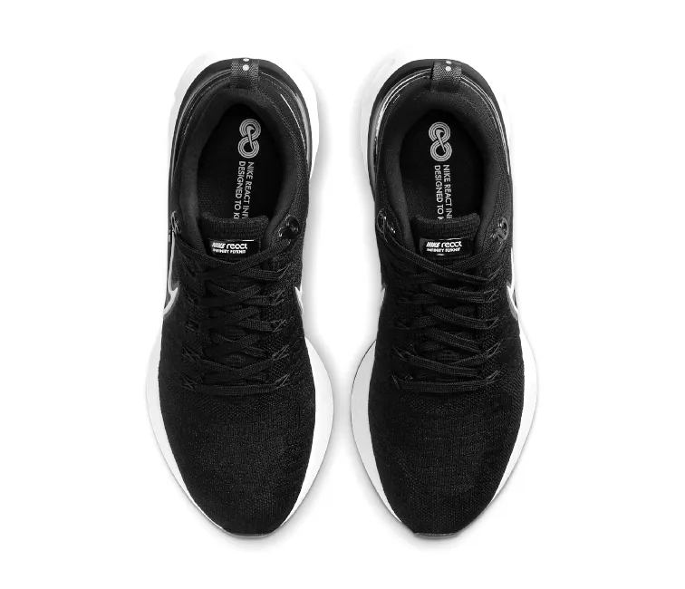 Men's Nike React Infinity Run FK 2 (Black/White)
