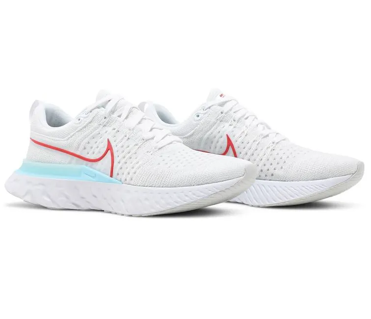 Men's Nike React Infinity Run FK 2 (White/Chile Red)