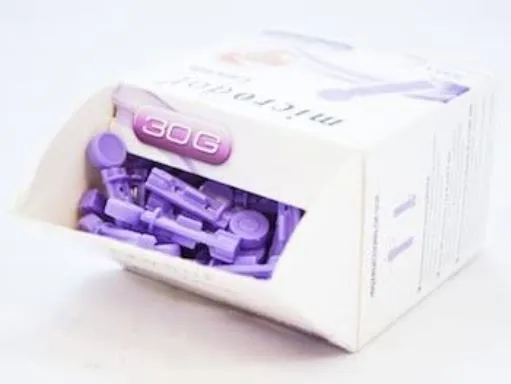 Microdot Lancets 30G 0.31mm x 100 | Ultra Thin