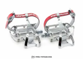 MKS Sylvan Road Pedals with Toe Clips and Straps
