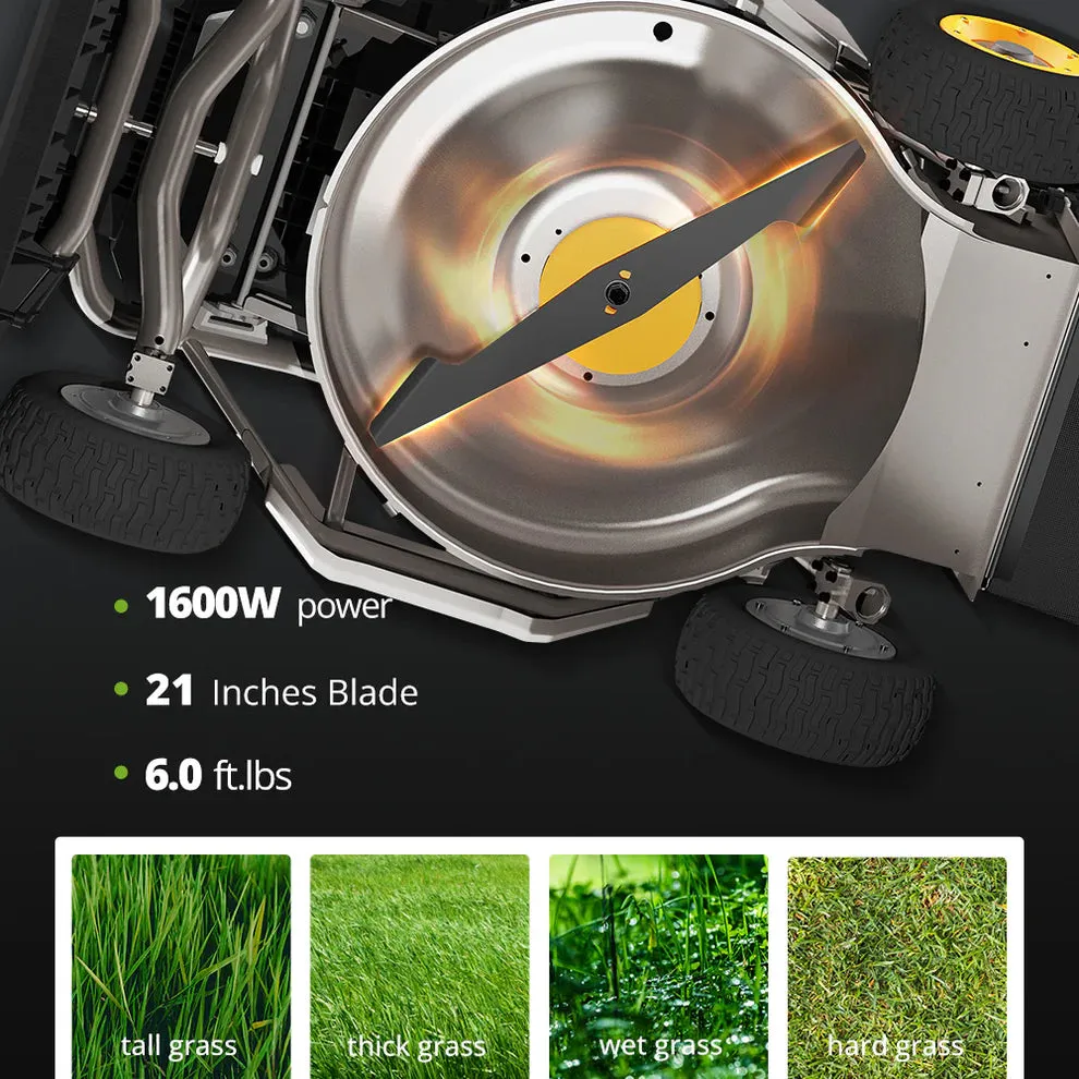 Mowrator S1 Remote Control Lawn Mower 4WD 12Ah Standard Battery