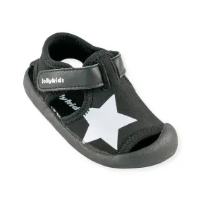 Nova Black Athletic Sandal by Jolly Kids