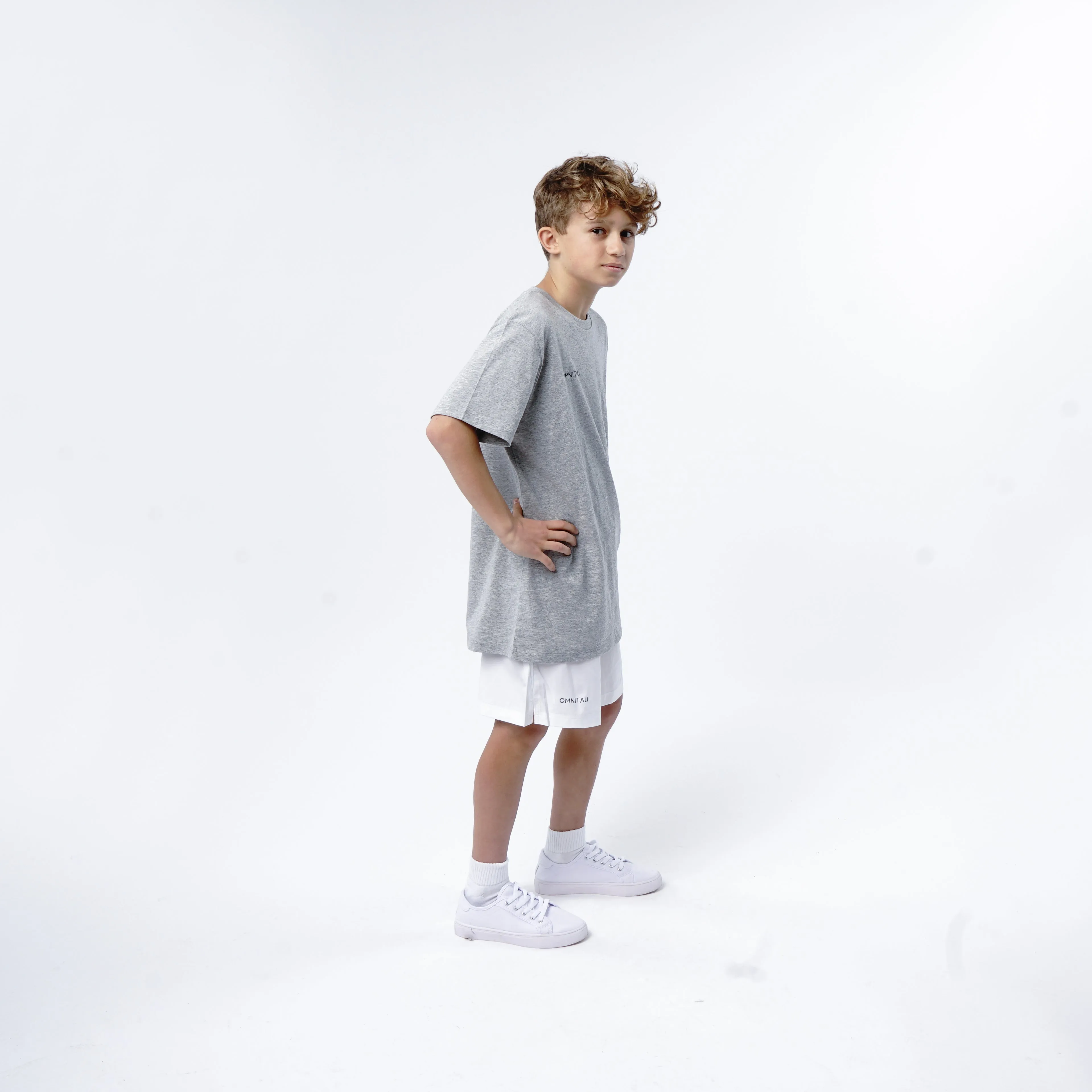 Omnitau Kid's Core Multisport Playing Shorts - White