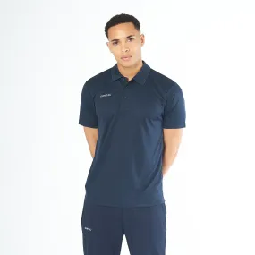 Omnitau Men's Team Sports Breathable Technical Polo - Navy