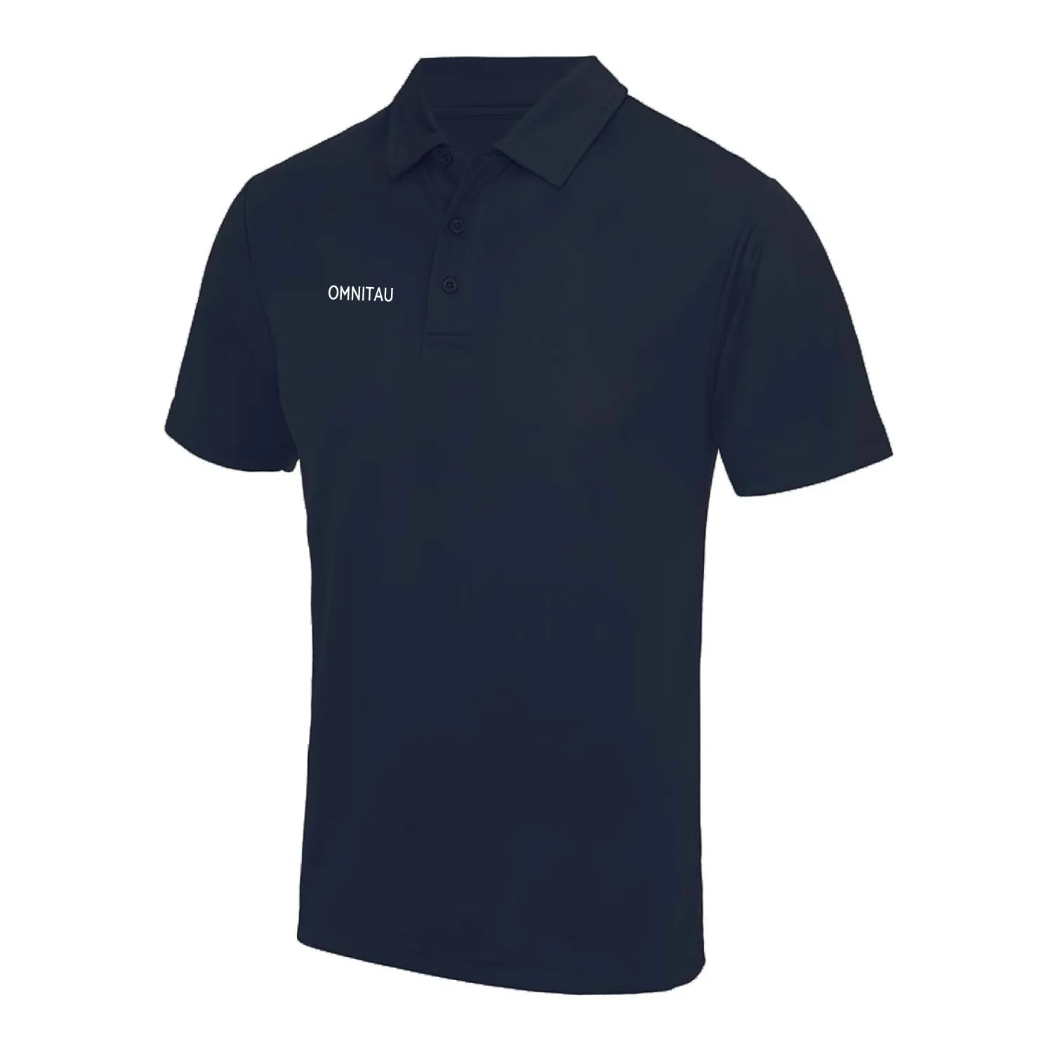 Omnitau Men's Team Sports Breathable Technical Polo - Navy