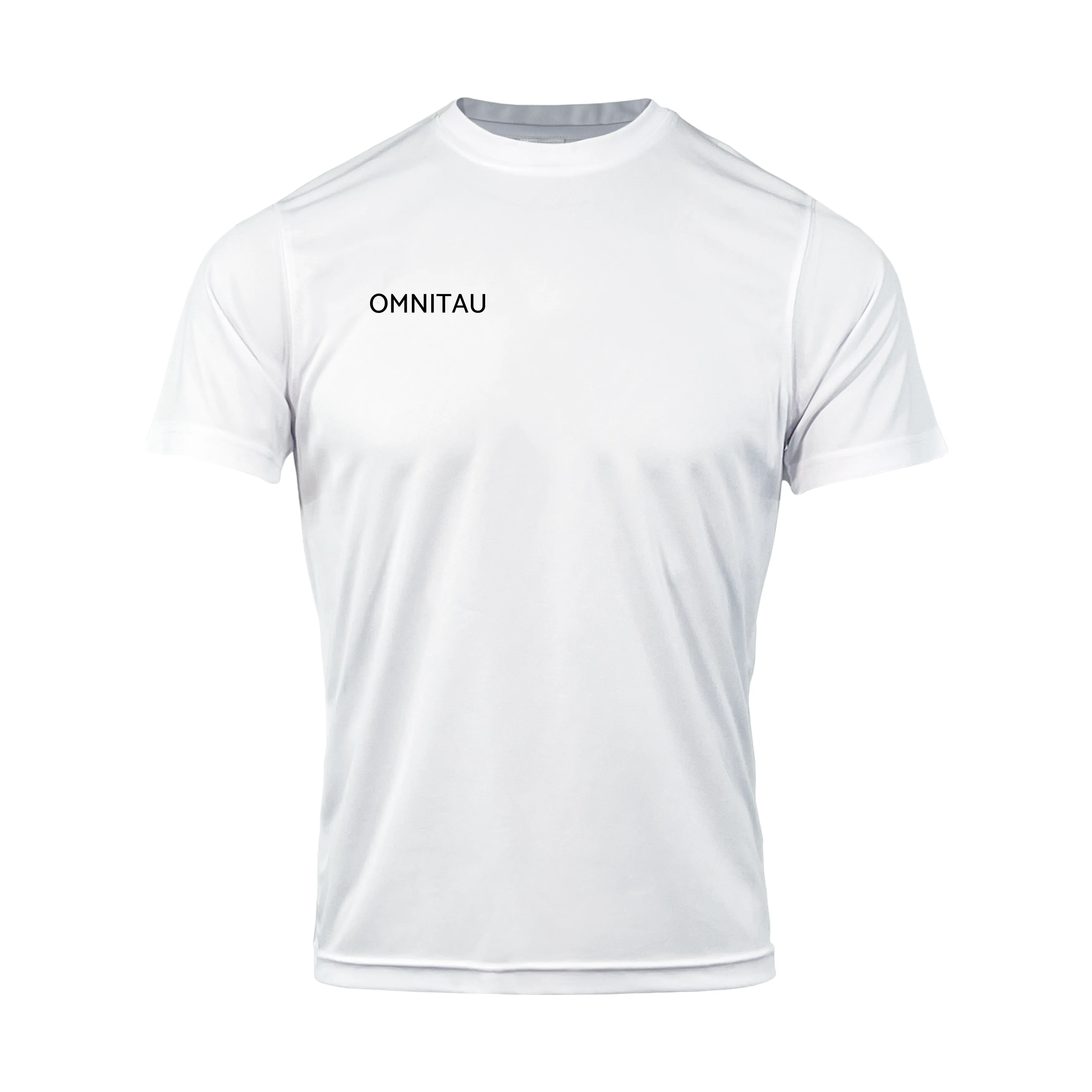 Omnitau Men's Team Sports Breathable Technical T-Shirt - White