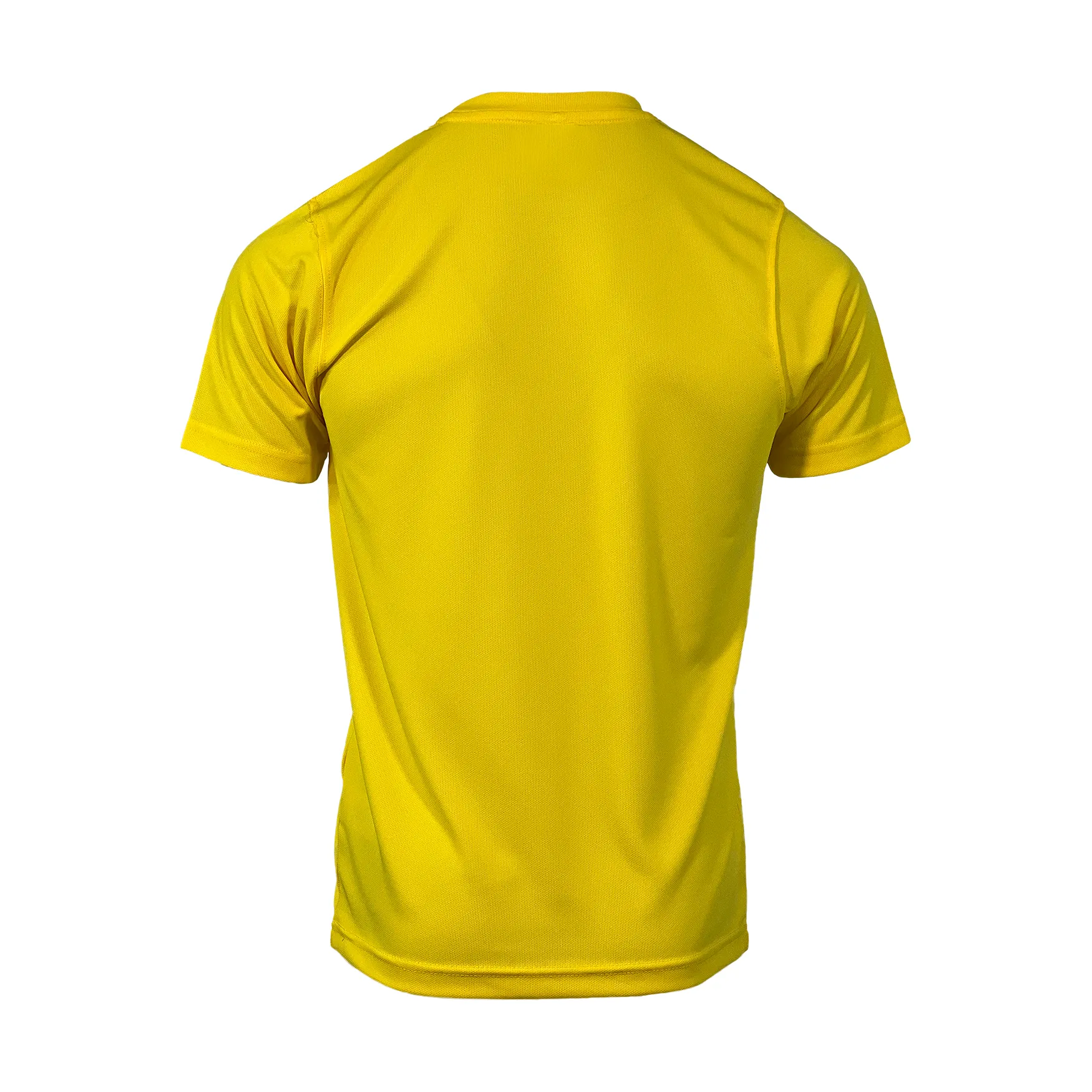 Omnitau Men's Team Sports Breathable Technical T-Shirt - Yellow