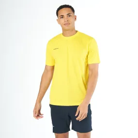 Omnitau Men's Team Sports Breathable Technical T-Shirt - Yellow