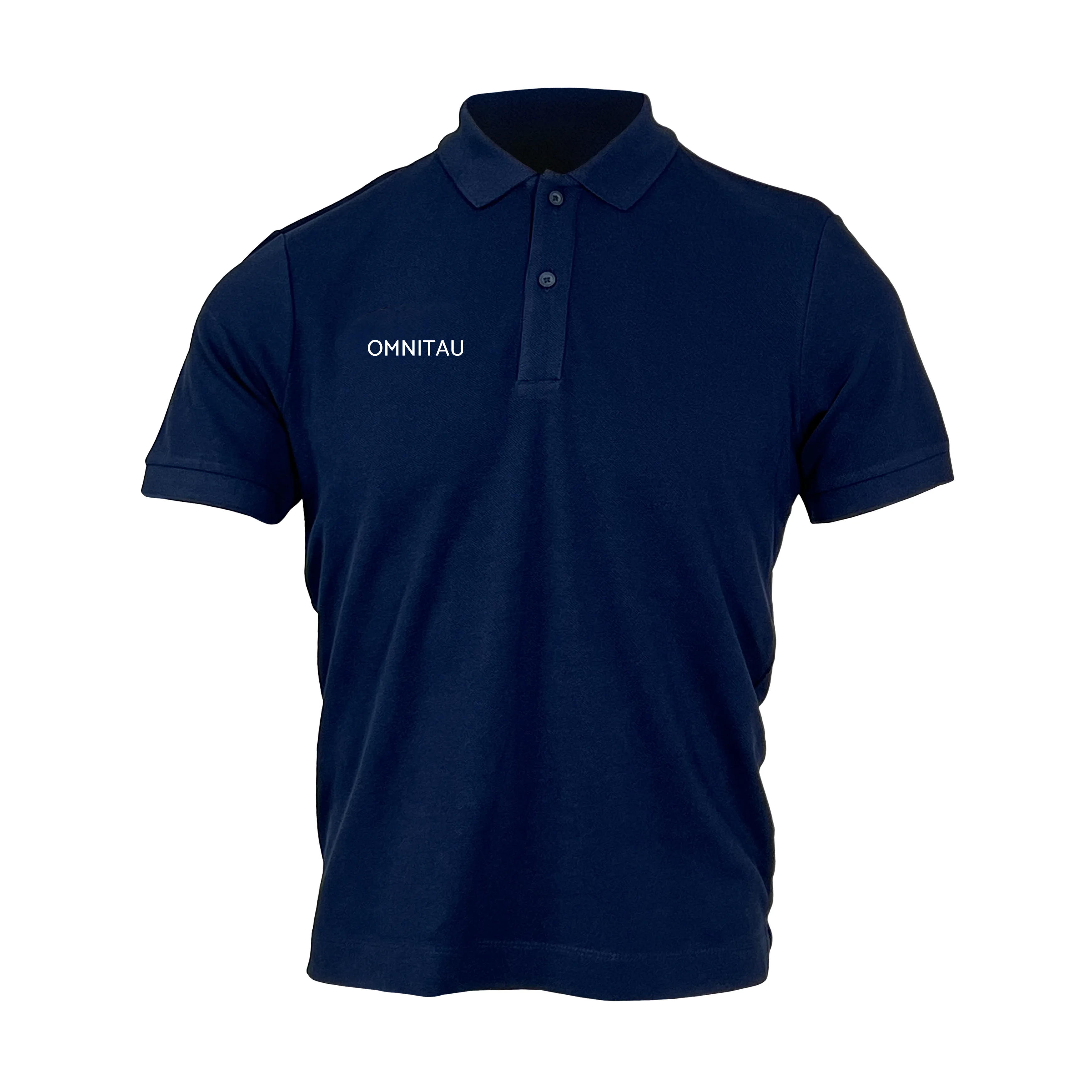 Omnitau Men's Team Sports Organic Cotton Polo - French Navy