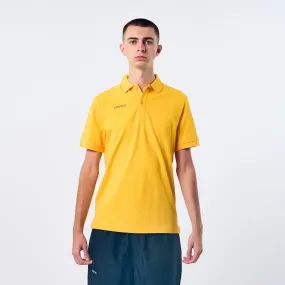 Omnitau Men's Team Sports Organic Cotton Polo - Yellow