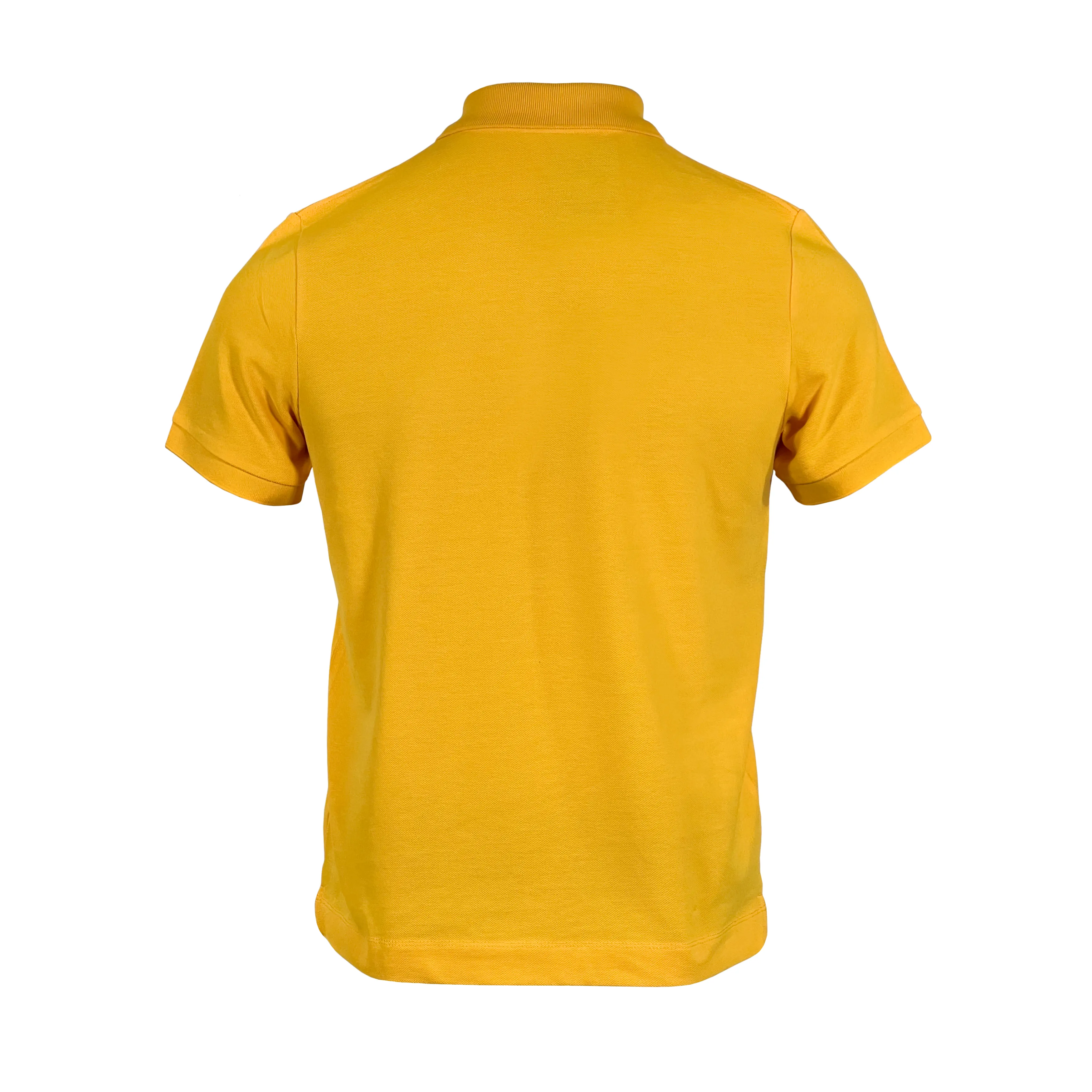 Omnitau Men's Team Sports Organic Cotton Polo - Yellow