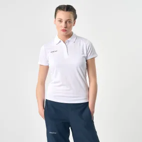 Omnitau Women's Team Sports Breathable Technical Polo - White