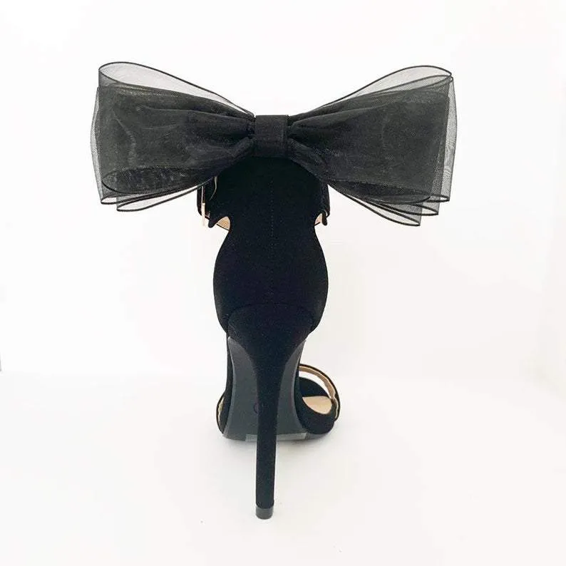 Organza Shoe Bows