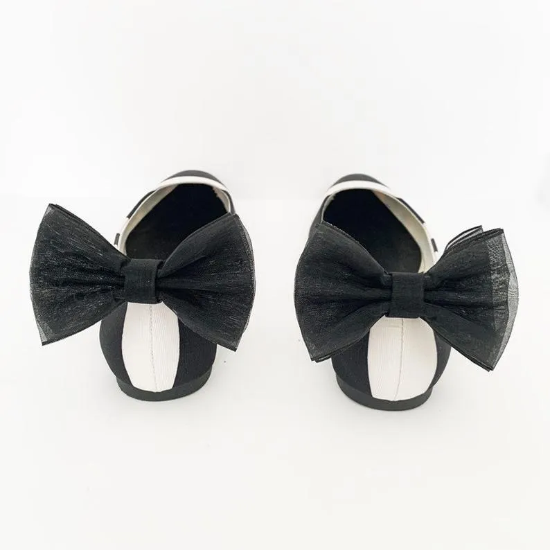 Organza Shoe Bows