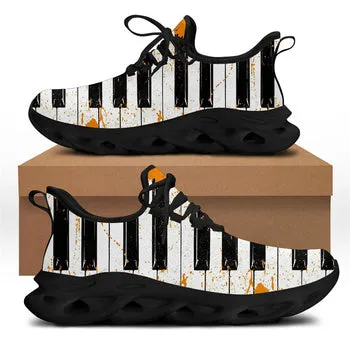 Piano Print on Demand Artwork Max Sole Athletic Shoes (Unisex)