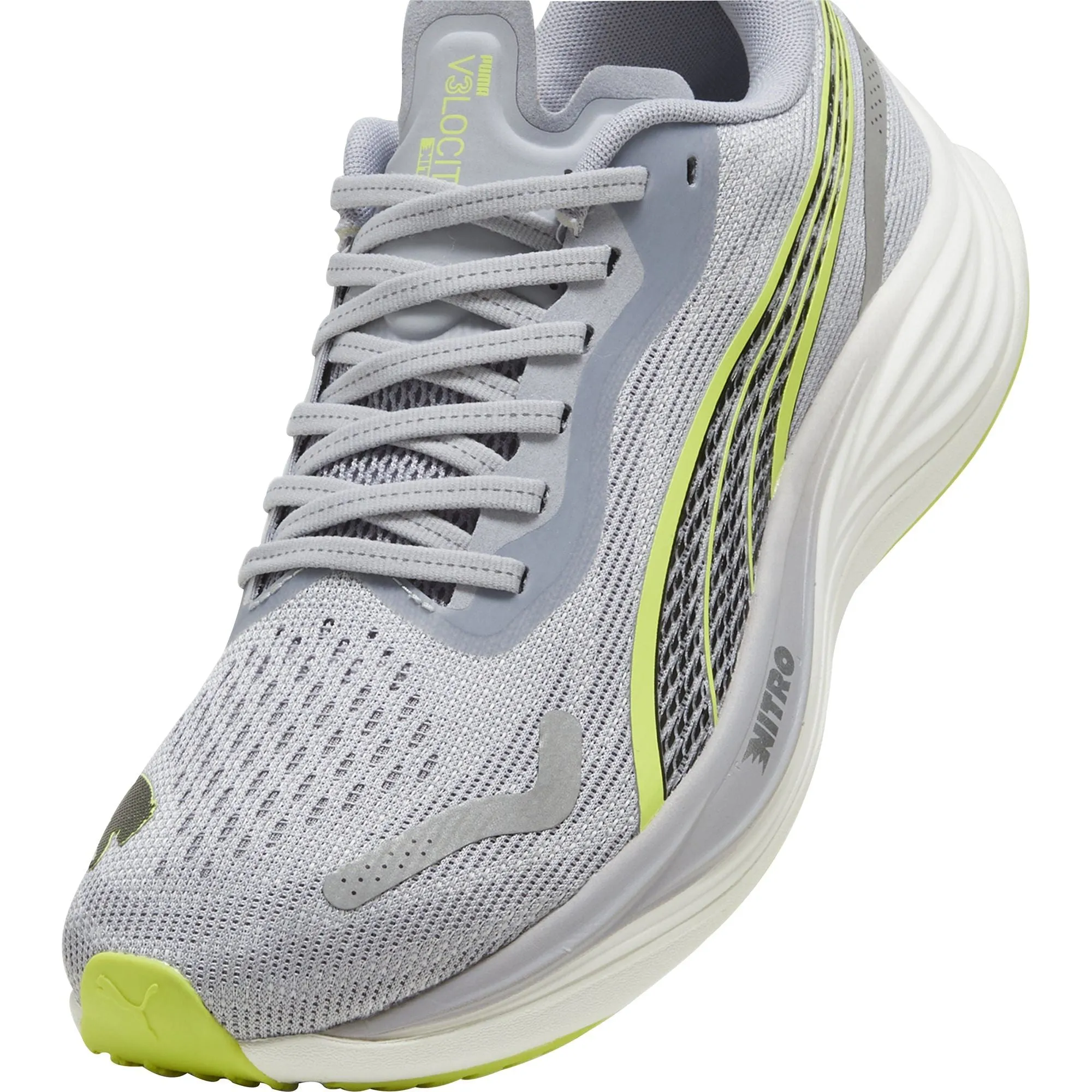 Puma Velocity Nitro 3 Mens Running Shoes - Grey