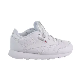 Reebok Classic Leather Toddler's Shoes White/Light Grey