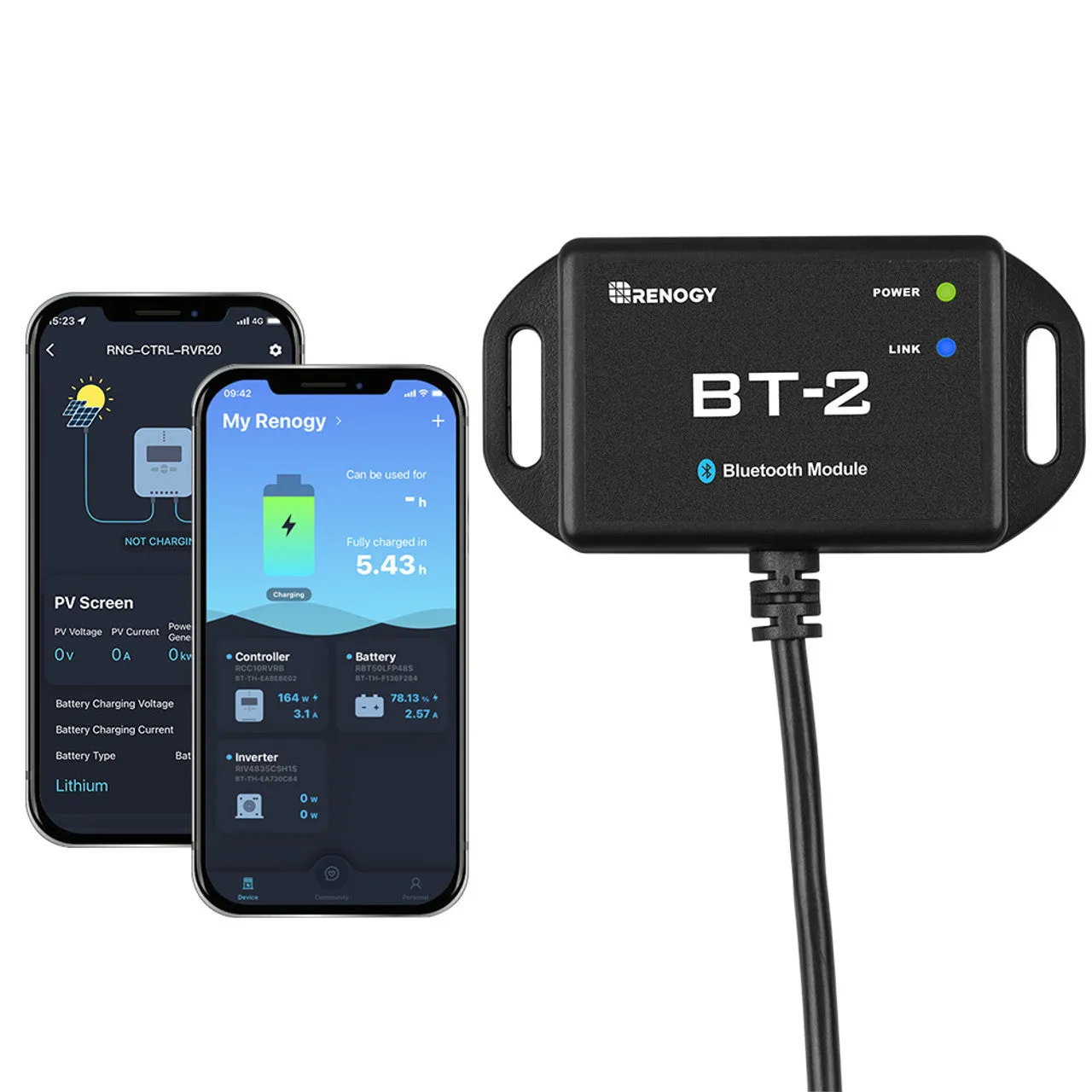 Renogy RCM-BT2 - Renogy BT-2 Bluetooth Module