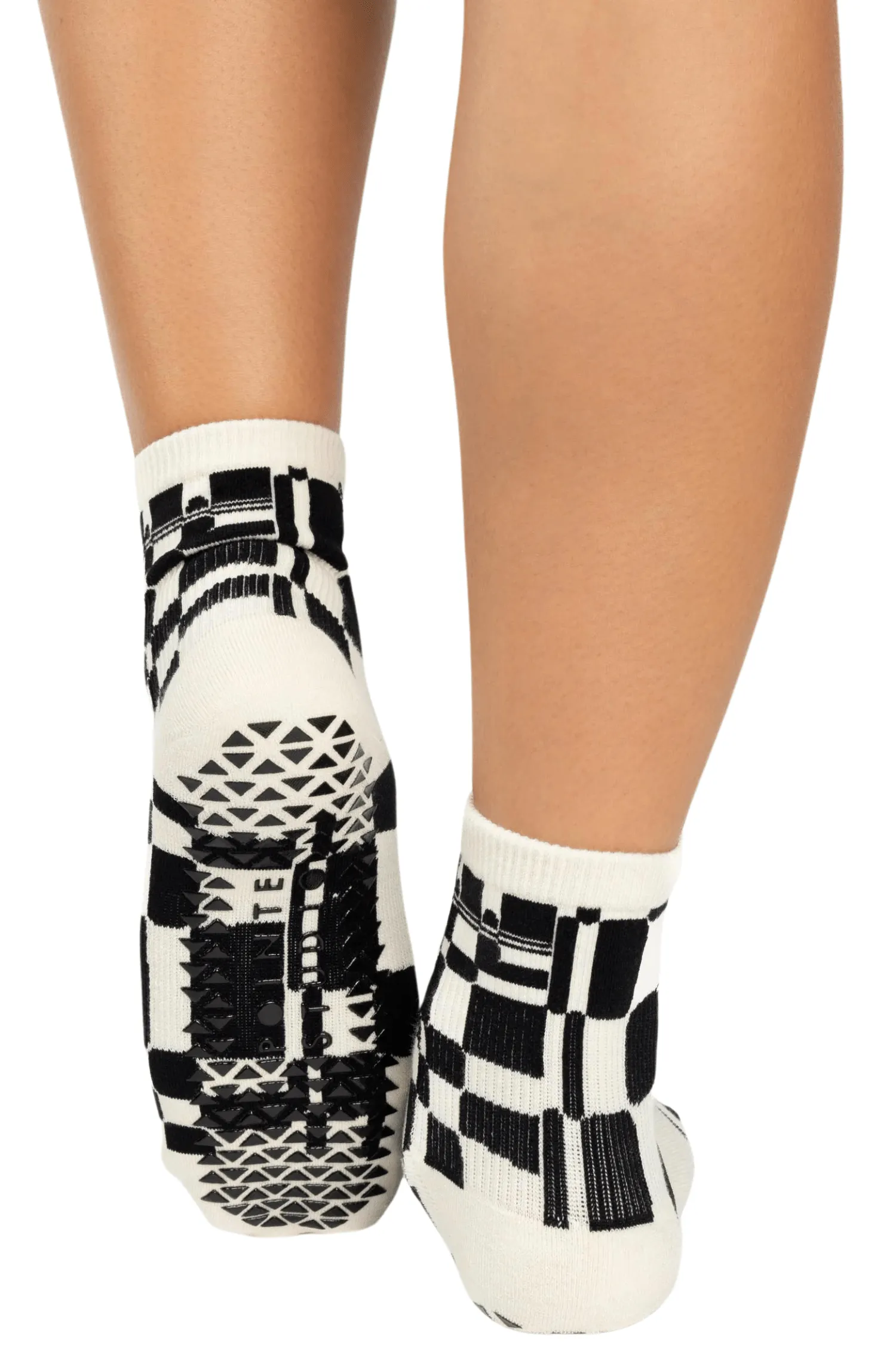 Retro Geo Ankle Grip Sock