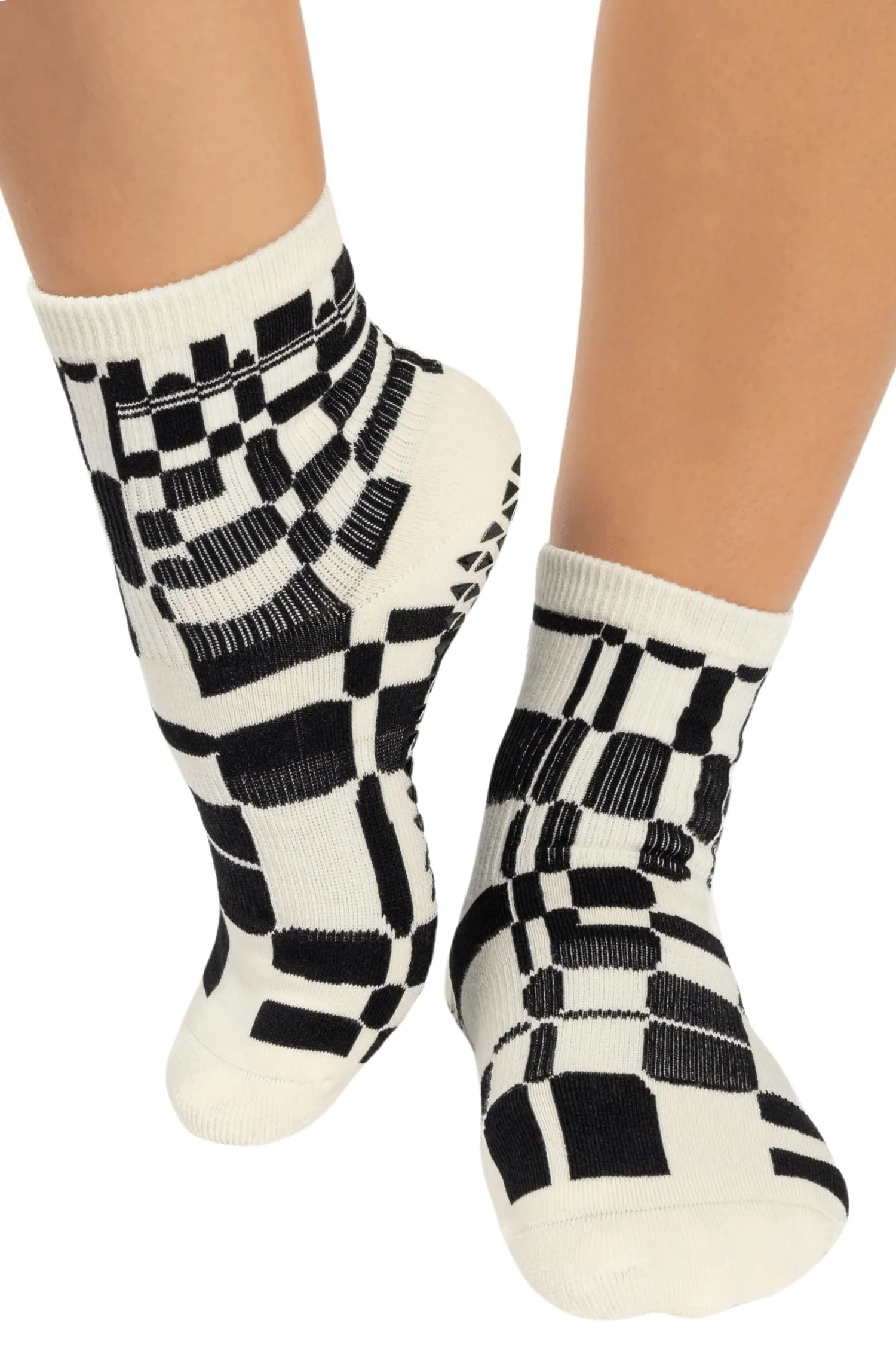 Retro Geo Ankle Grip Sock