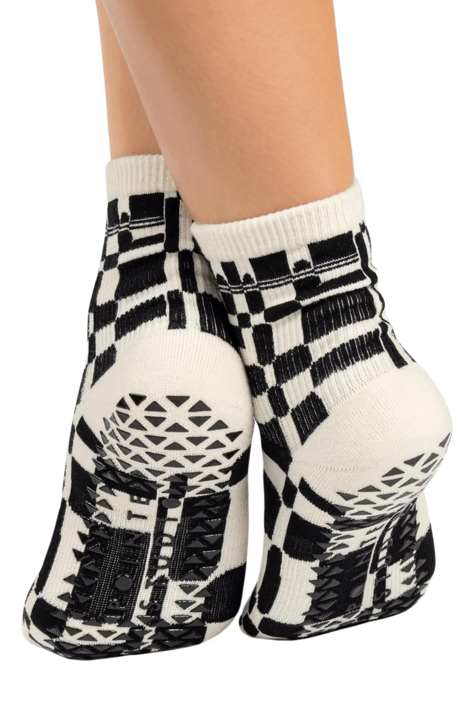 Retro Geo Ankle Grip Sock