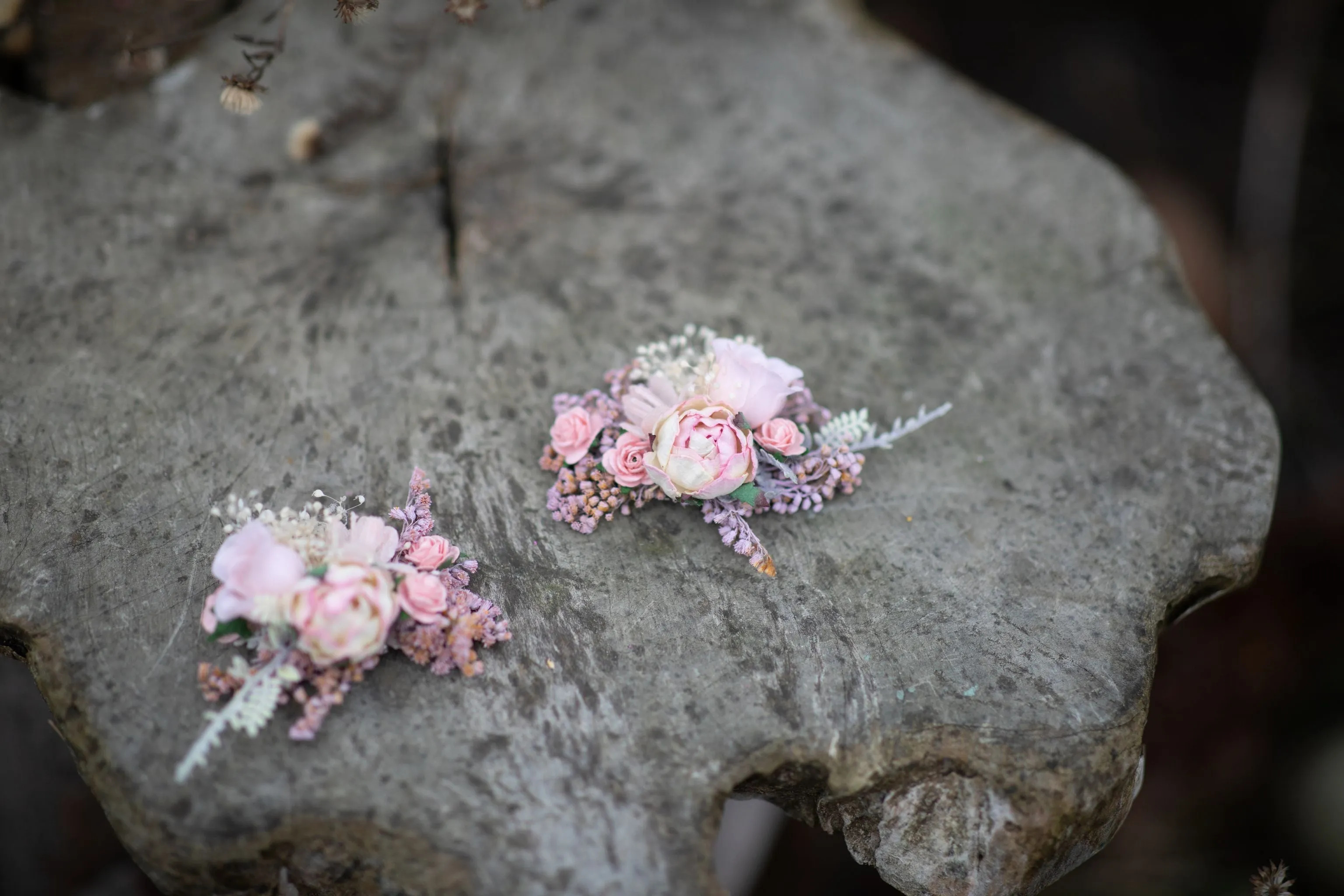 Romantic flower shoe clips Bridal flower clips Wedding accessories Bride to be Magaela Pink shoe clips Bridal jewellery Shoe decoration