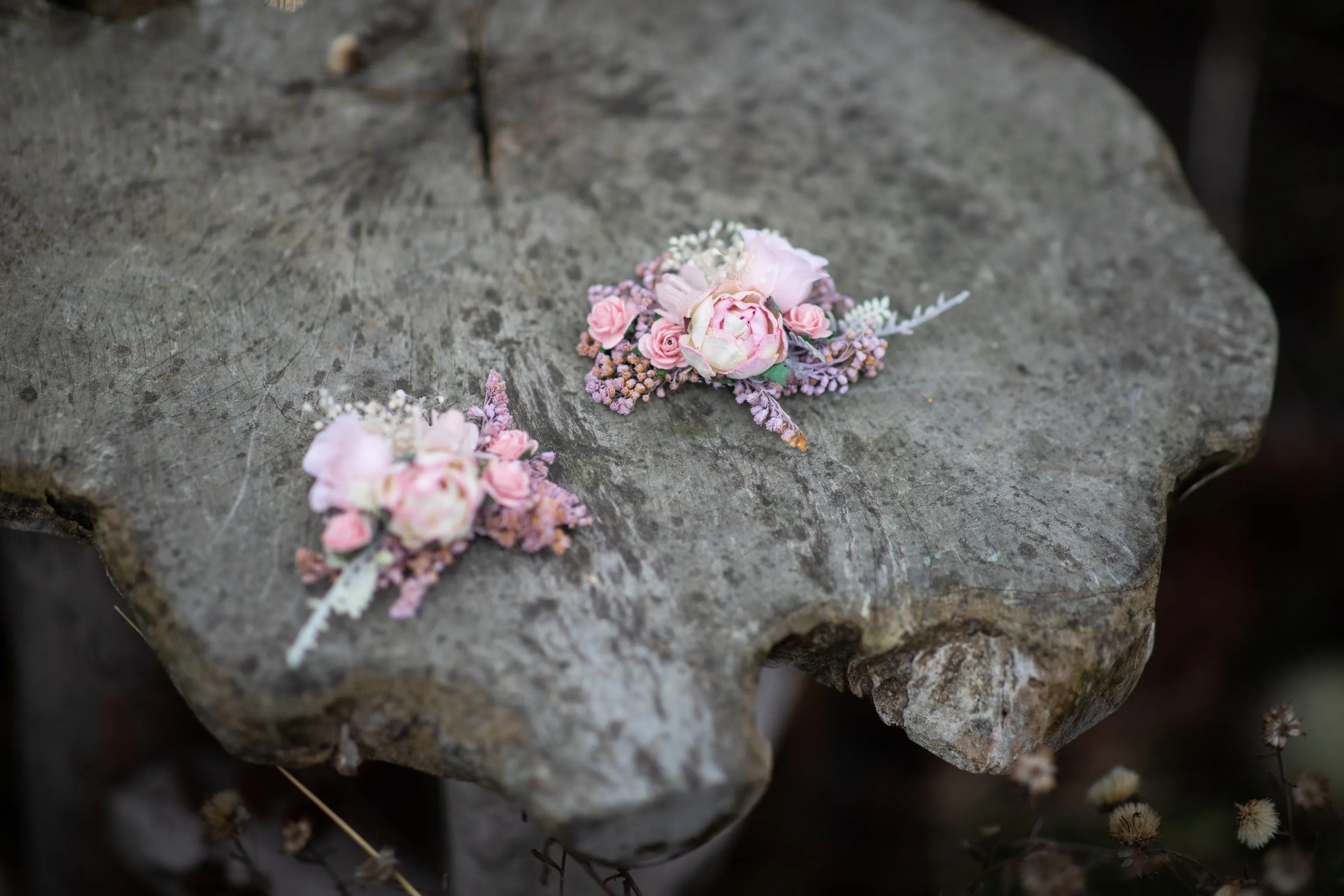 Romantic flower shoe clips Bridal flower clips Wedding accessories Bride to be Magaela Pink shoe clips Bridal jewellery Shoe decoration