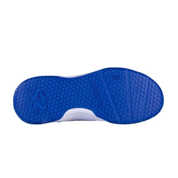 Salming Rival Jnr White Navy Squash Shoe